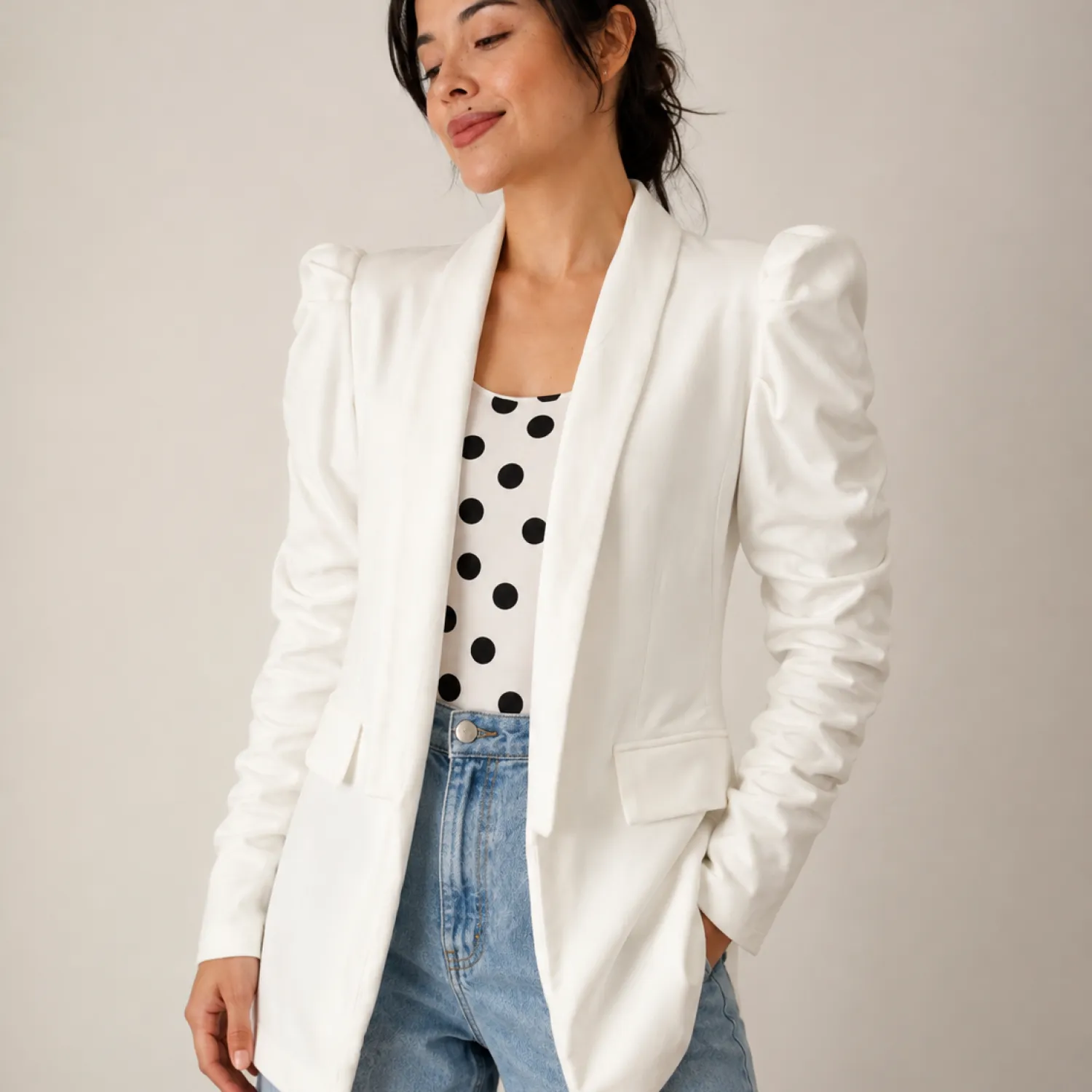 Chaqueta Alfonsina Blanca PRE ORDER