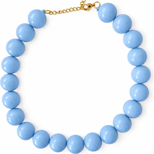 Collar color celeste