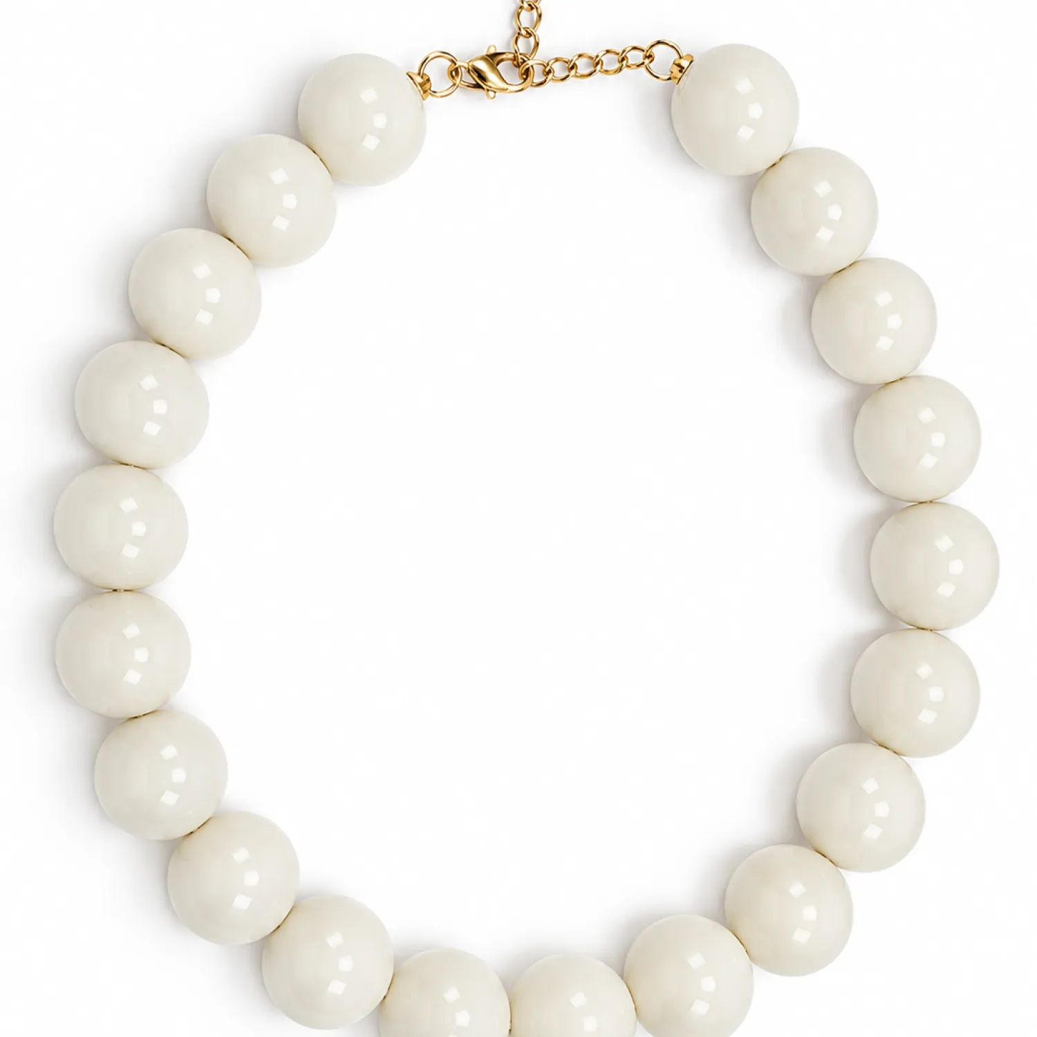 Collar Color Blanco